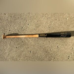 Vintage EVAN BIGLEY Minnesota Twins Rochester Red Wings Game Used Baseball Bat